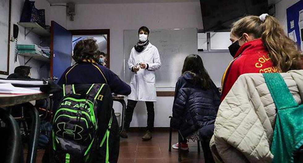 La baja incidencia del coronavirus en su territorio, convirtió a Uruguay  en el primer país de Latinoamérica en retomar la presencialidad en la educación. (Foto: EFE)