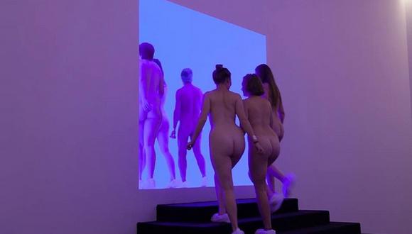 Arte al desnudo: ¿te atreverías a visitar una galería sin ropa?