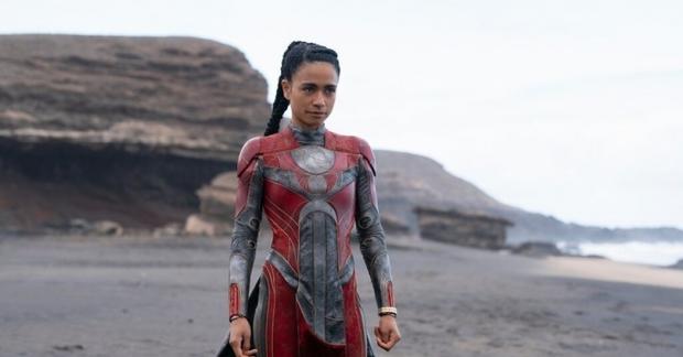 Lauren Ridloff stands out as the first deaf superhero in the Marvel Cinematic Universe, but her character Makkari is more than just that.  (Photo: Marvel Studios)