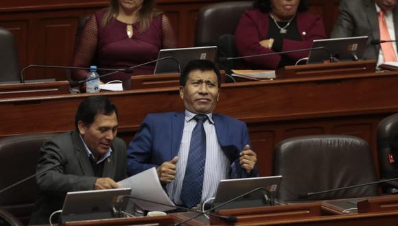 El congresista Moisés Mamani, de Fuerza Popular, está siendo investigado por presuntos tocamientos indebidos. (Foto: Hugo Pérez/GEC)