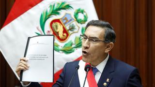 Martín Vizcarra: ¿Qué es la cuestión de confianza y qué podría pasar?