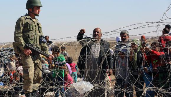 Turquía cifra en 130 mil los refugiados sirios en su país