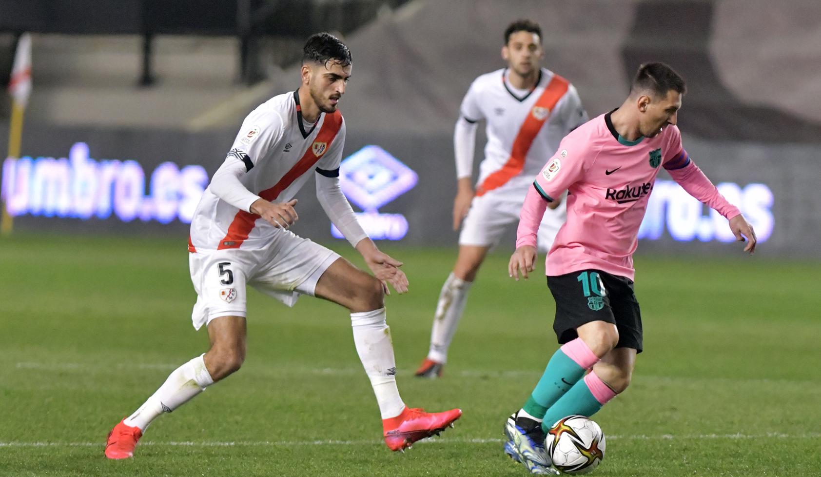 Barcelona enfrentó al Rayo Vallecano por la Copa del Rey