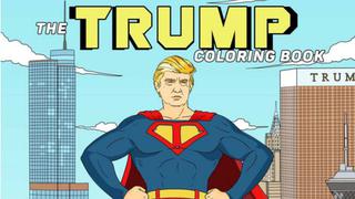 EE.UU.: El curioso libro para colorear a Donald Trump