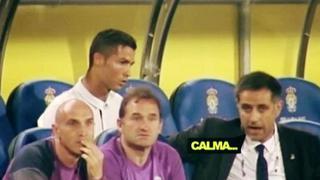 Cristiano Ronaldo y su reacción contra Zidane por ser cambiado