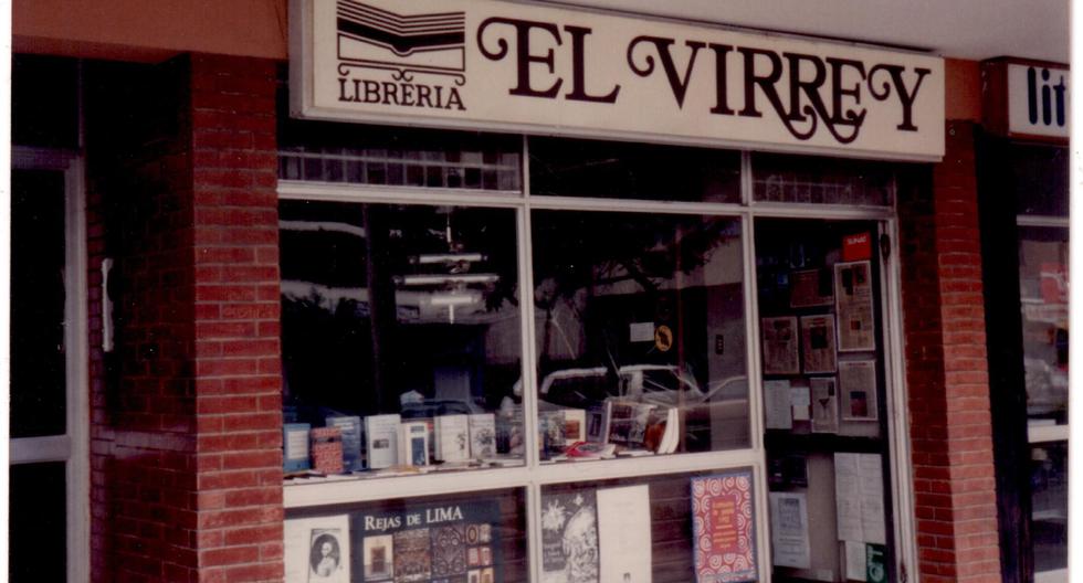 El primero local de la Librería El Virrey se ubicó en la calle Dasso 141, San Isidro.