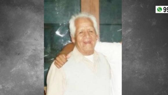 Juan Núñez Janampa, de 85 años, fue golpeado, maniatado y asfixiado por delincuentes en Manchay por resistirse al robo de vivienda (Captura: América Noticias)