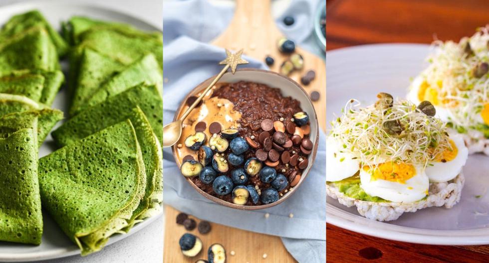 Desayunos | 10 recetas de desayunos saludables para empezar la semana |  Bienestar | Recetas saludables | VIU | EL COMERCIO PERÚ