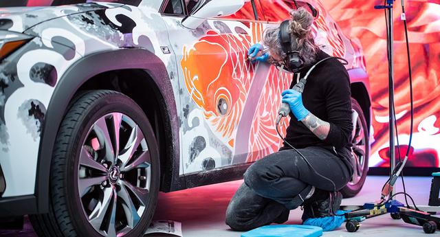 El Lexus UX intervenido no tiene un precio de venta definido. Sin embargo, se calcula que podría superar los US$ 140 mil. (Fotos: Lexus).