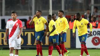Ecuador superó 2-0 a Perú en Lima por amistoso internacional