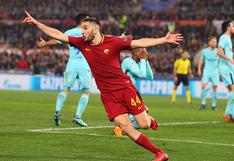 El gol de Kostas Manolas que pasará a la historia en el Roma vs Barcelona
