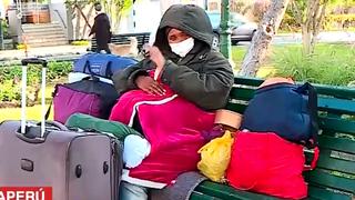 San Isidro: vecinos piden ayuda para extranjera que duerme en parque desde hace meses | VIDEO