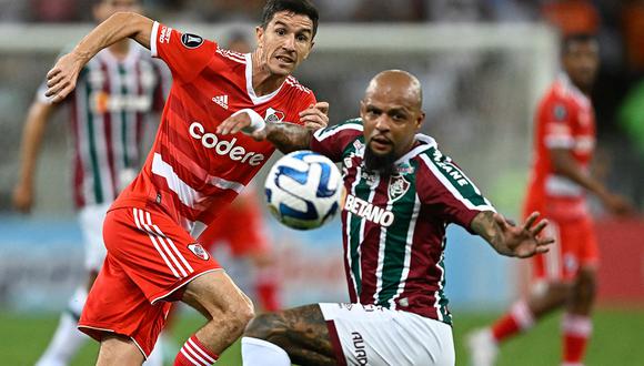 Desde el Monumental de Buenos Aires, River - Fluminense en vivo juegan la quinta fecha de la Copa Libertadores. (Foto: AFP)