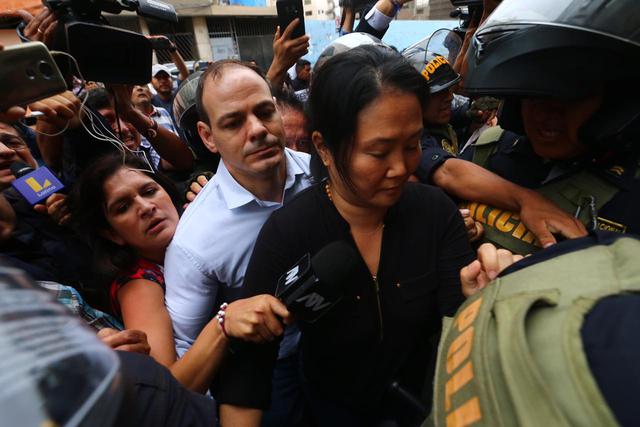 Keiko Fujimori retornó a prisión tras casi dos meses de dejar el Penal Anexo de Mujeres en Chorrillos. (Foto: Hugo Curotto / GEC)