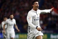 Cristiano Ronaldo anotó golazo de tiro libre al Atlético Madrid