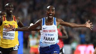 Mo Farah corrió por última vez los 10 mil metros y se llevó el oro