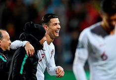 Cristiano Ronaldo anotó su gol número 99 con la selección de Portugal