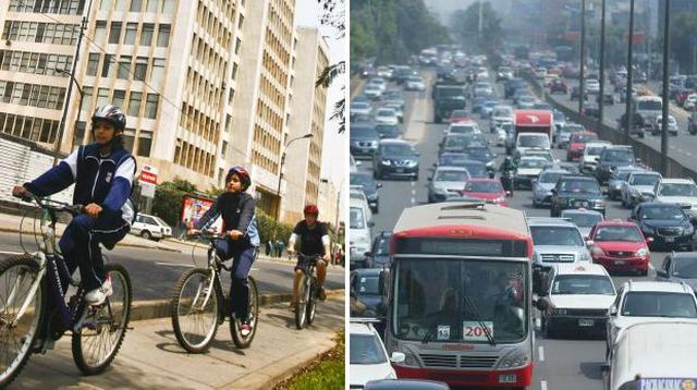Automóvil, bicicleta o a pie: ¿qué medio es más rápido en Lima? - 1