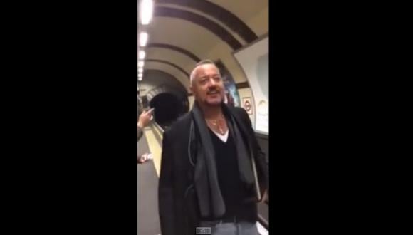 YouTube: Improvisación puso a cantar a una estación de metro