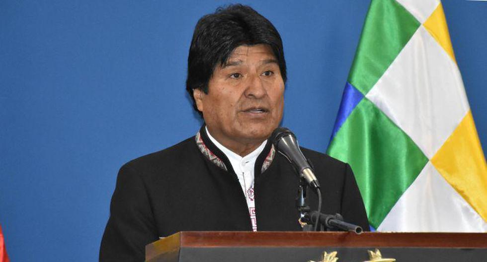 El mandatario de Bolivia, Evo Morales, se pronunció tras el fallo de la Corte de La Haya. (Foto: EFE)