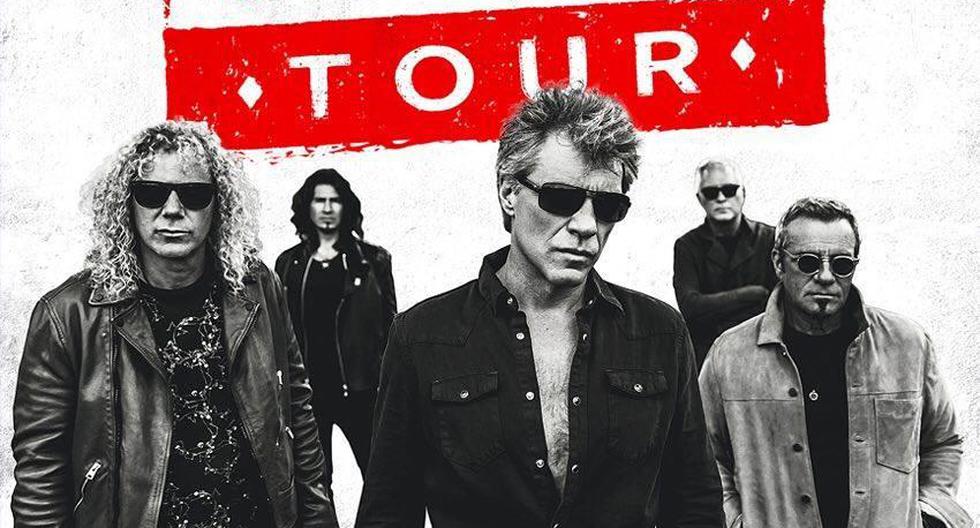 Bon Jovi llegará nuevamente al Perú este 2 de octubre. (Foto: Difusión)