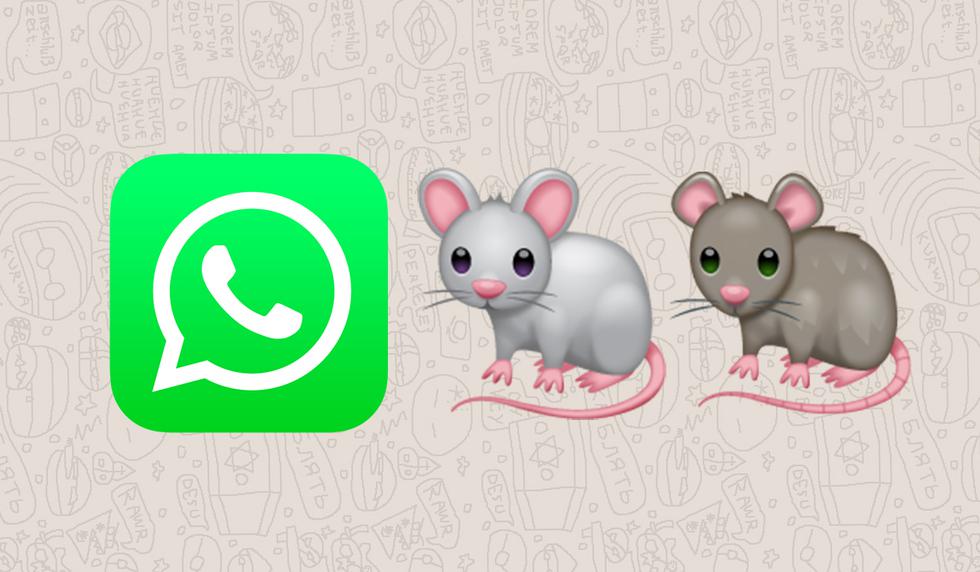 FOTO 1 DE 3 | ¿Sabes por qué hay dos roedores en WhatsApp y cuál es signficado? Aquí te lo explicamos.  | Foto: Emojipedia (Desliza a la izquierda para ver más fotos)