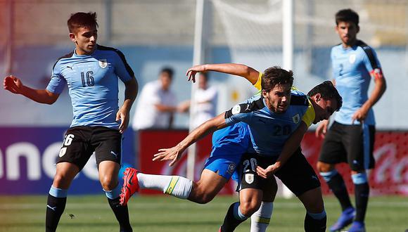 Uruguay venció a Brasil con un agónico gol a los 90+3' de Pablo García. | Foto: EFE