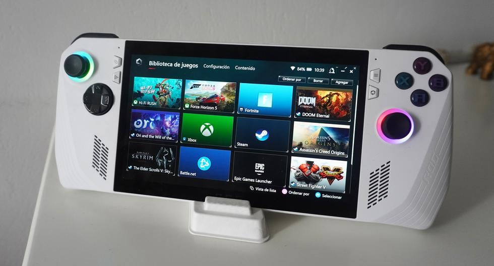 La ROG Ally de Asus es la nueva consola portátil de la compañía.