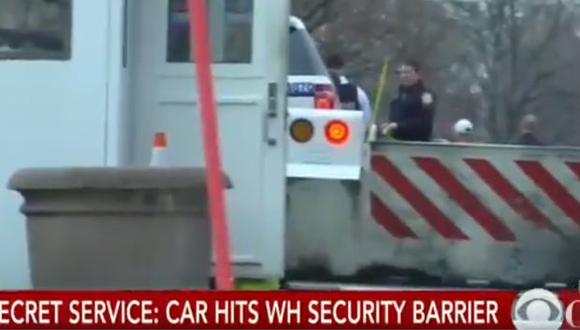 EE.UU.: Vehículo se estrelló contra barrera de seguridad de la Casa Blanca.