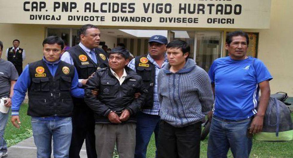 Teniente alcalde y regidor de Angasmarca fueron detenidos esta mañana. (Foto:El Comercio)