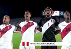 Perú vs. Paraguay: Así se entonó el Himno Nacional en Asunción | VIDEO