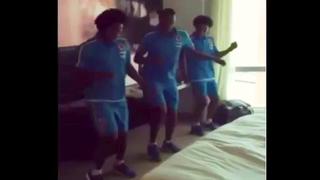 Jugadores de Colombia ya bailan para festejar ante Perú [VIDEO]