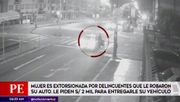 Ocurrió por la avenida Brasil. (Video: América Noticias)