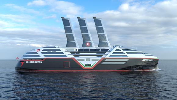 Se trata de un modelo para trabajar en futuras embarcaciones, grandes y medianas. (Foto: hurtigrutenglobal / Facebook)