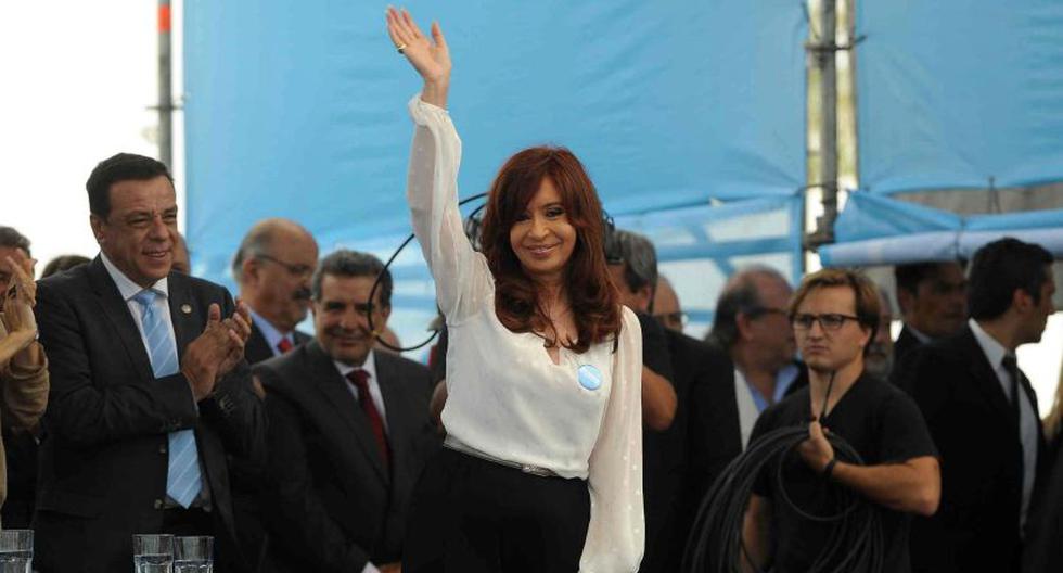 Cristina Fernández de Kirchner en la inauguración de la central nuclear de Atucha II. (Foto: EFE)