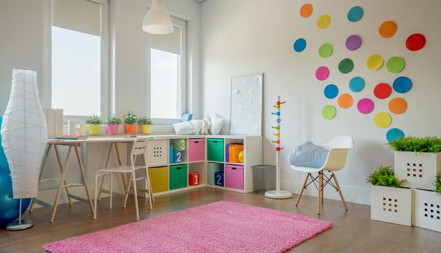 Descubre cómo darle un toque especial a la habitación de los niños usando ciertos elementos decorativos y funcionales. (Foto: Shutterstock)