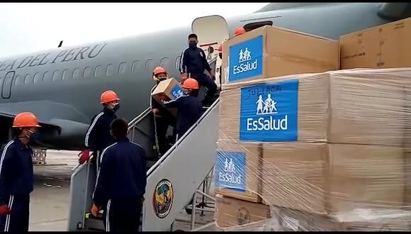 EsSalud envió 1,200 toneladas de equipos e insumos médicos durante la emergencia