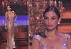 Miss Universo: elegancia de la peruana Janick Maceta en el desfile de traje de gala