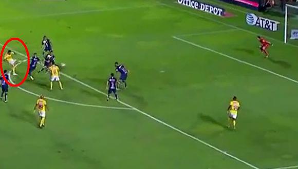 América vs. Tigres EN VIVO vía Televisa: Gignac y el golazo del descuento 3-2 por Liga MX| VIDEO. (Foto: Captura de pantalla)