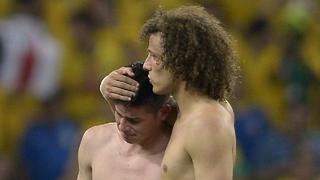 David Luiz a James Rodríguez por Twitter: "Eres un campeón"