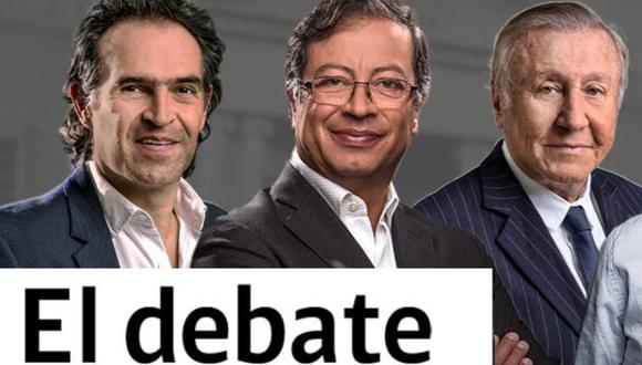 Debate presidencial por Colombia EN VIVO: a qué hora inicia y dónde verlo por TV, EN DIRECTO. Fuente: Captura / Youtube.