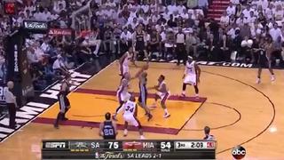 Tony Parker y su habilidad para engañar a la defensa del Heat