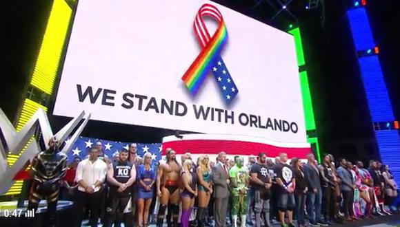 Masacre en Orlando: WWE ofrece Raw en tributo a las víctimas