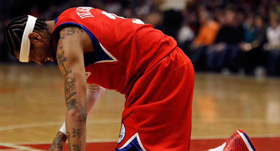 Allen Iverson, figura de la NBA, se declaró en bancarrota. (Foto: Getty Images)