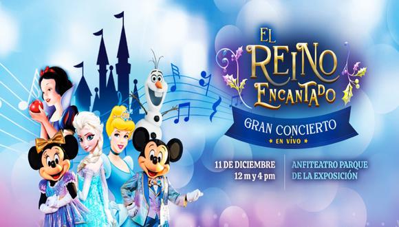 Obtén hasta el 25% de descuento en entradas para disfrutar del show de el Reino Encantado. Beneficio disponible para suscriptores activos de El Comercio.