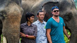 Leonardo DiCaprio se reúne con ambientalistas en Indonesia