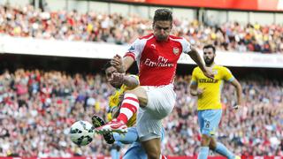 Ramsey le dio el triunfo al Arsenal sobre el Crystal Palace