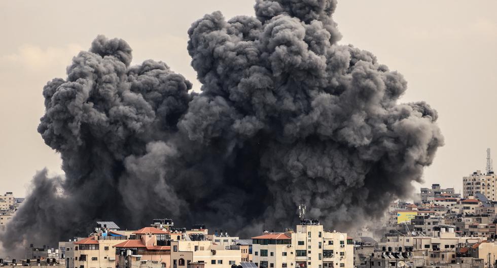 Guerra de Israel vs Hamas en Gaza, Palestina, lunes 9 de octubre de 2023.