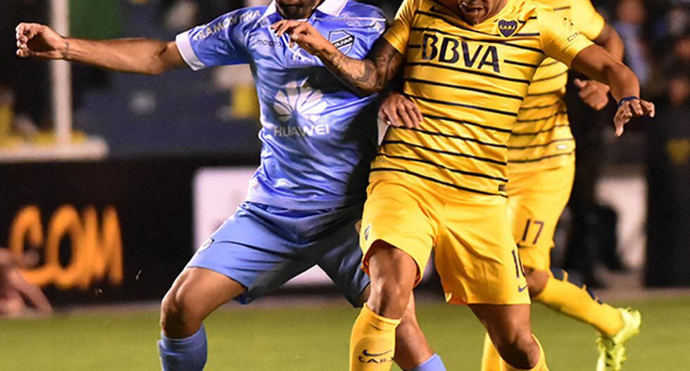 Bolívar vs Boca Juniors igualaron 1 a 1 en La Paz por el Grupo 3 de la Copa Libertadores (Foto: EFE)