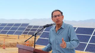 Vizcarra: Hay gran potencial para seguir desarrollando energía solar